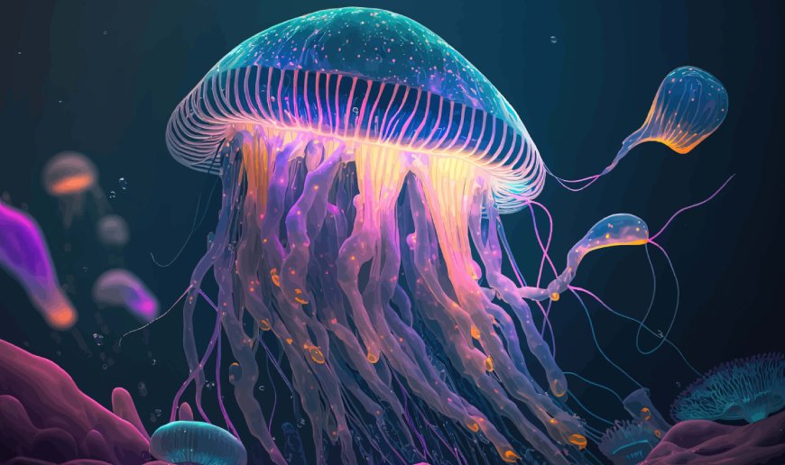 marine life jellyfish