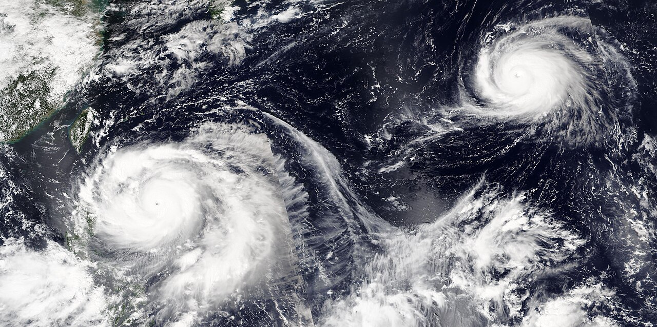 Typhoon Seasons in the Western Pacific